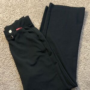 Rampage Black Trousers with Gold Buttons